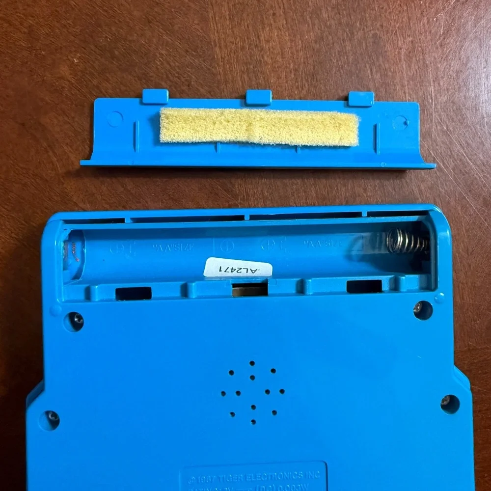 Tiger Electronic‎ Pinball Handheld Video Game Tested Vintage Blue 80's